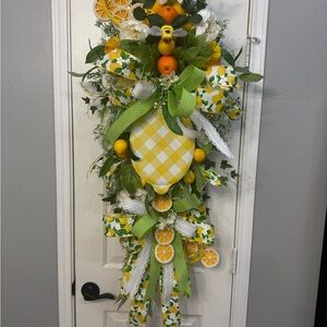 Spring Summer Citrus Swag